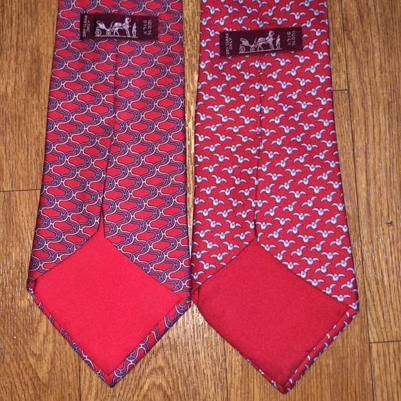 Hermès silk tie bundle - Picture 4 of 8